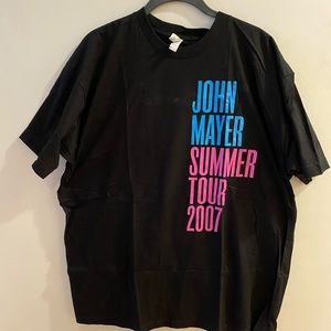 John Mayer Summer Tour 2007 T Shirt